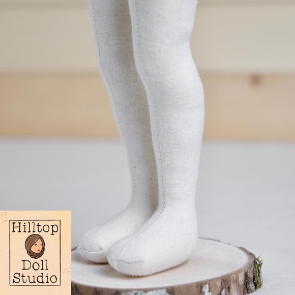 Fabric Doll "Clara" Handcrafted Textile Cloth Heirloom Primitive Doll - Picture 12 of 14